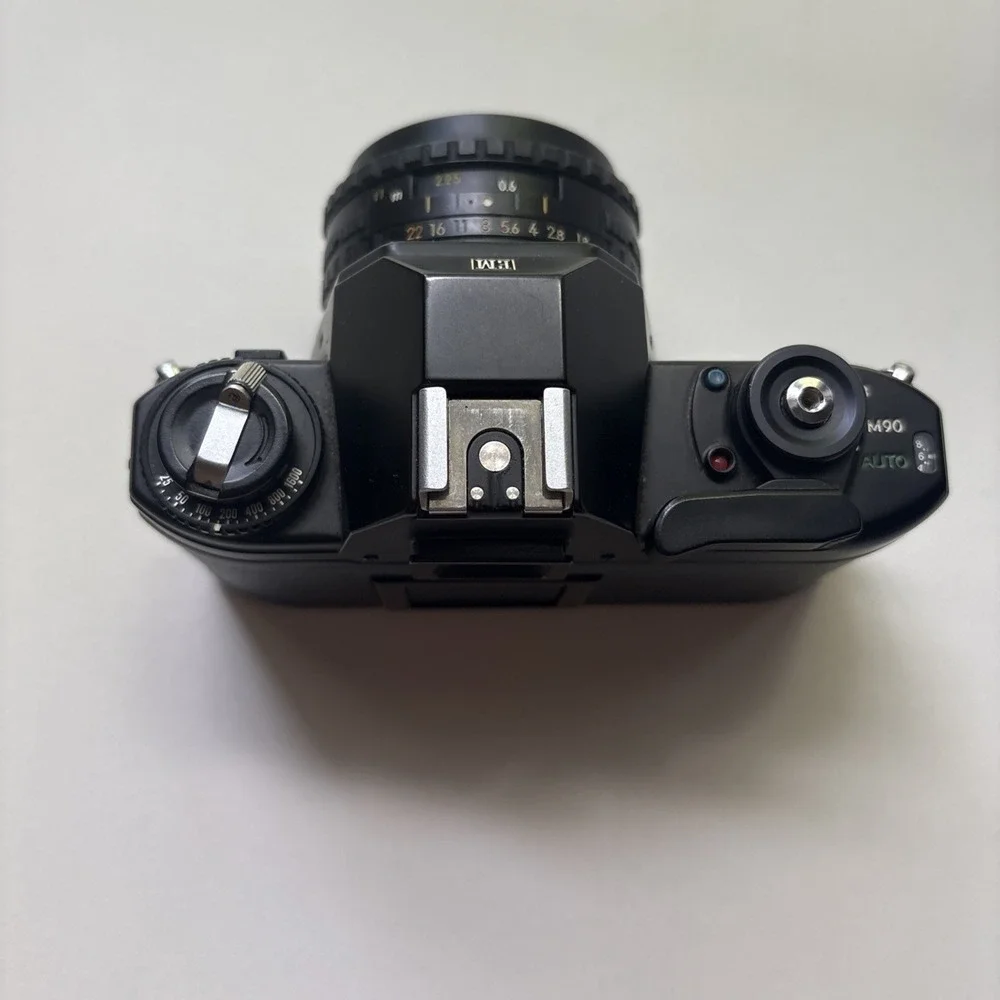 Nikon EM 35mm SLR Film Camera w/ Series E 50mm F/1.8 Lens